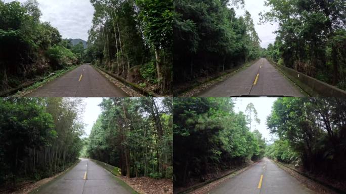 越野车户外越野，穿越狭窄山路7