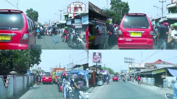 东南亚、印尼交通、印尼街头