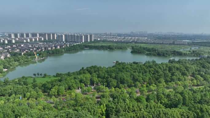 【4K航拍】张家港永庆寺 河阳山歌 恬庄