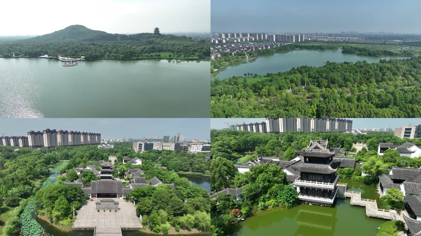 【4K航拍】张家港永庆寺 河阳山歌 恬庄