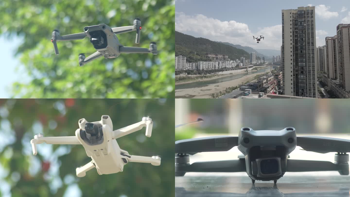 【4k】无人机航拍器材素材