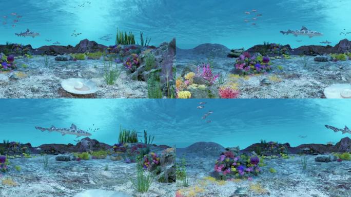 深海海底弧形屏180度超宽弧形屏裸眼3D