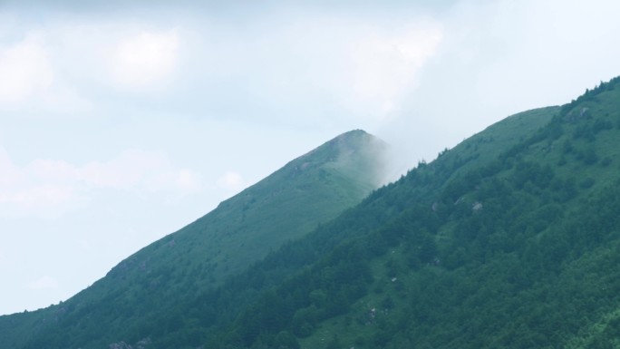 小五台山 云雨