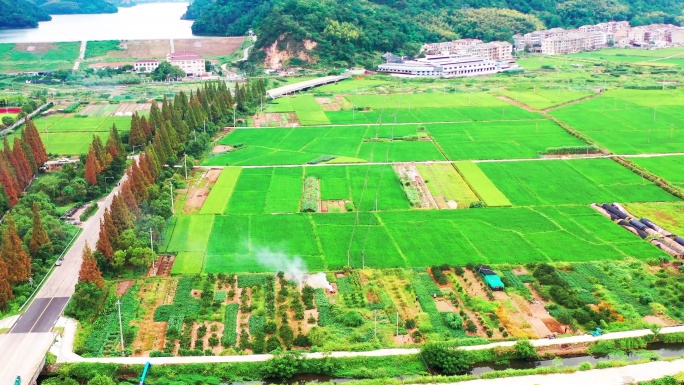 浙江临海市杜桥，溪口水库，溪口村