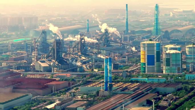 上海宝钢钢铁重工业 4K航拍