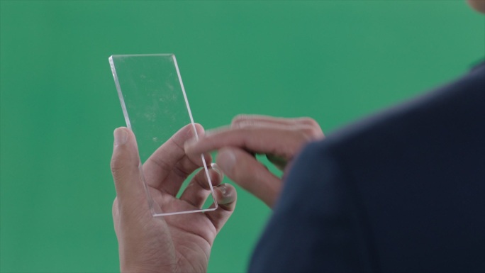 透明手机扣像 亚克力板 透明版