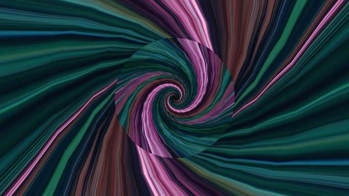 抽象艺术梦幻线条螺旋动态背景投影27