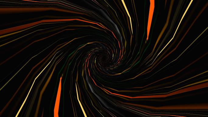 抽象艺术梦幻线条螺旋动态背景投影18