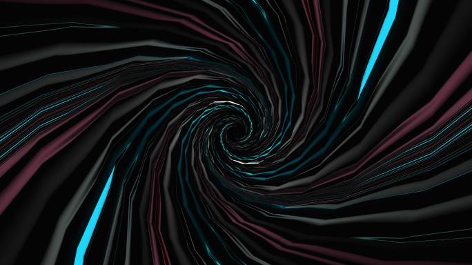 抽象艺术梦幻线条螺旋动态背景投影16