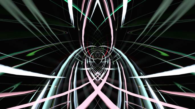 抽象背景光影线条螺旋动态艺术投影47