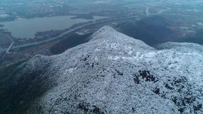 台州临海雪山冬天