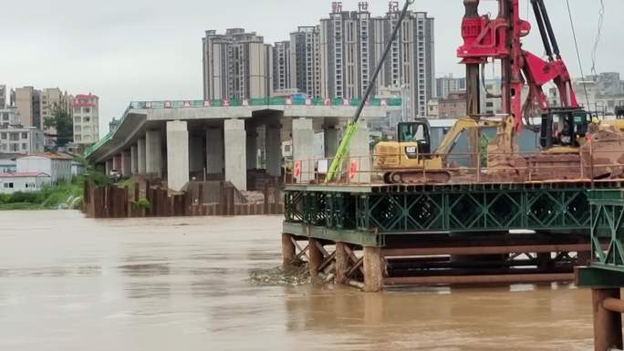 建桥工程 大桥基建造桥建桥机械打地基工程