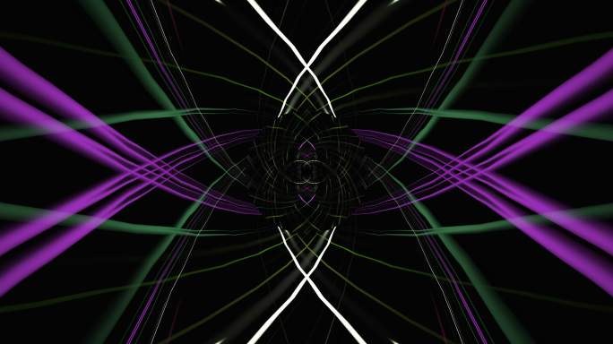 抽象背景光影线条螺旋动态艺术投影36