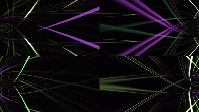 抽象背景光影线条螺旋动态艺术投影36