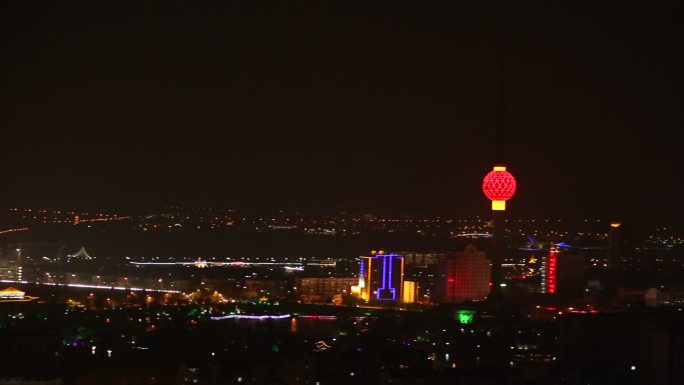 徐州电视台夜景