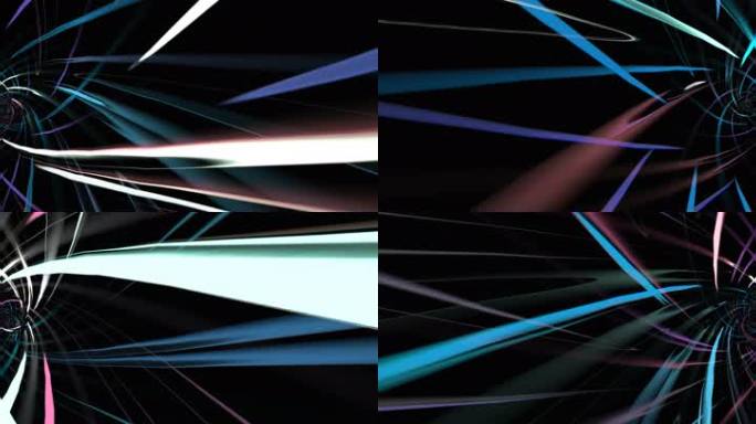 抽象背景光影线条螺旋动态艺术投影45