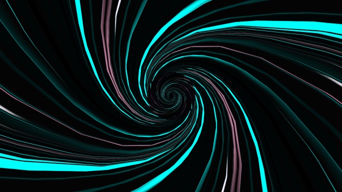 抽象艺术梦幻线条螺旋动态背景投影15