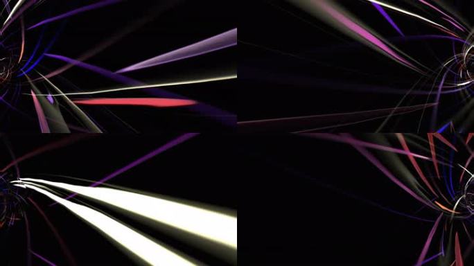 抽象背景光影线条螺旋动态艺术投影38