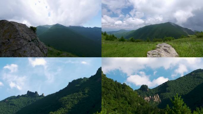 小五台山山顶延时日落延时