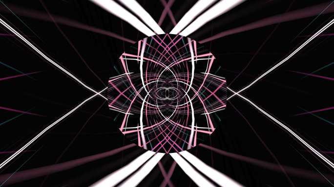 抽象背景光影线条螺旋动态艺术投影37