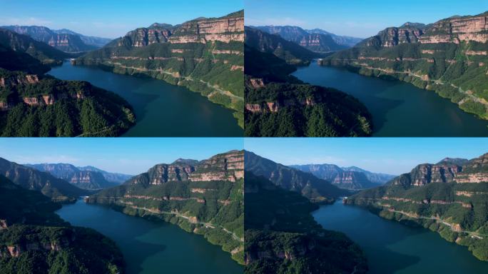 航拍中国山水美如画