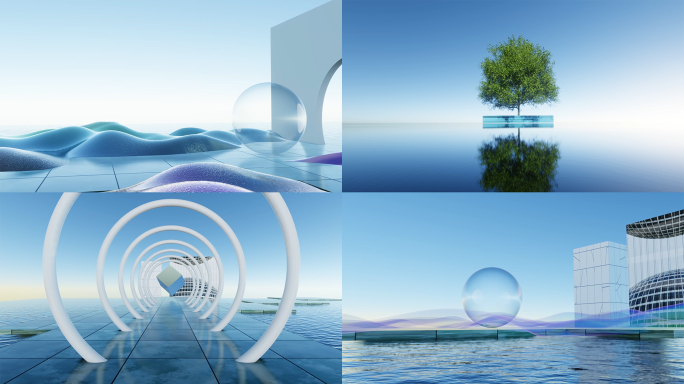 绿色生态高端地产创意视频L2