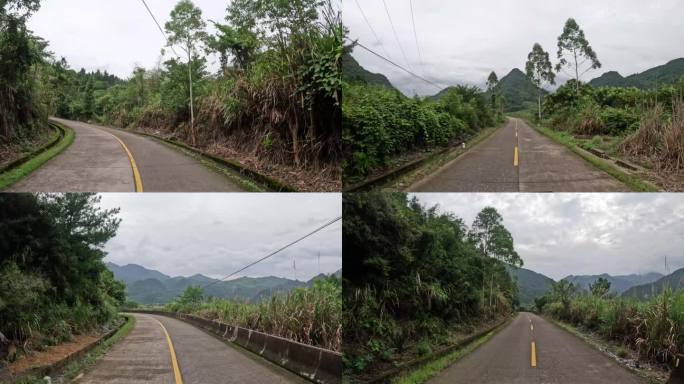 越野车户外越野，穿越狭窄山路1