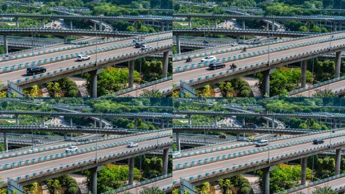 4K重庆最复杂立交桥