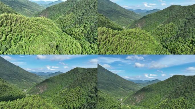 航拍武功山酷野谷路虎越野营地4k