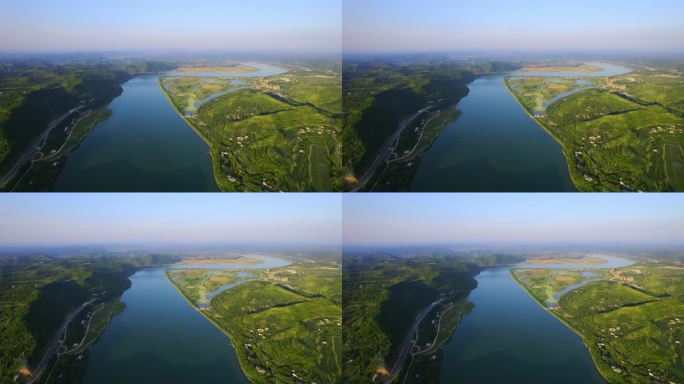 航拍青山大江大河丨5K丨原创实拍