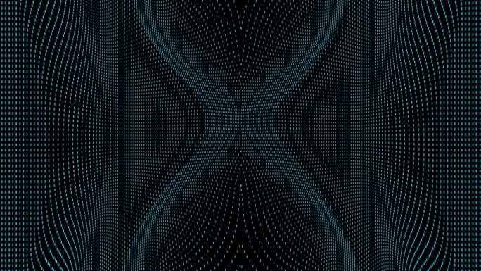 【4K时尚背景】湖蓝光点科技线条光线流动