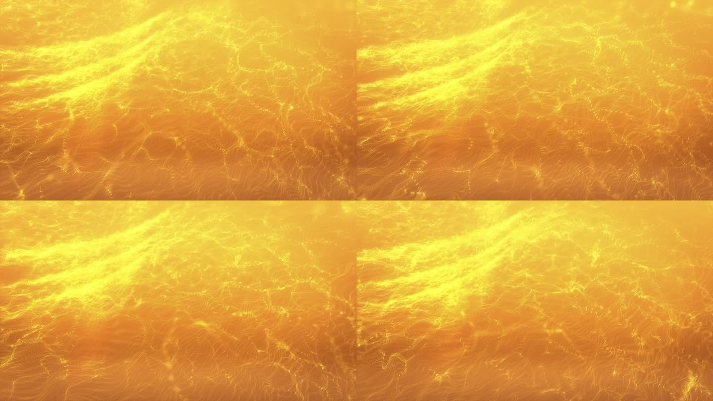 大气金色粒子背景视频素材