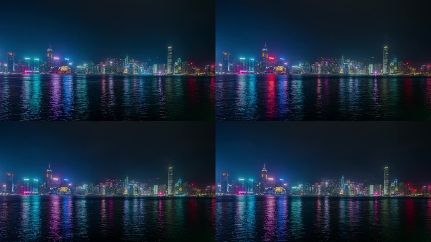 香港全景夜景_维多利亚港夜景_香港夜景