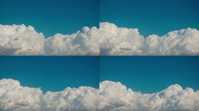 云延时-北方的蓝天云朵变幻