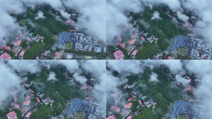 井冈山茨坪景区航拍