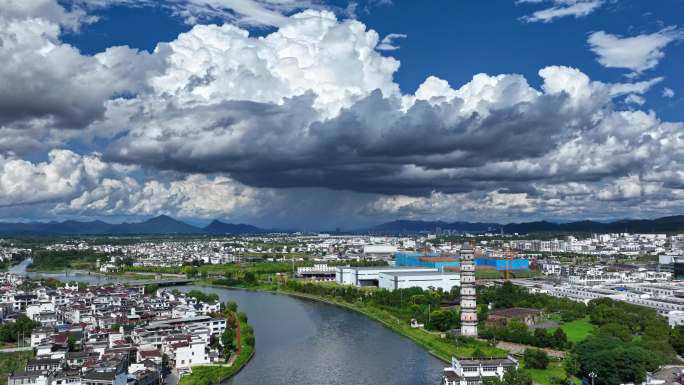 徽州区岩寺文峰塔