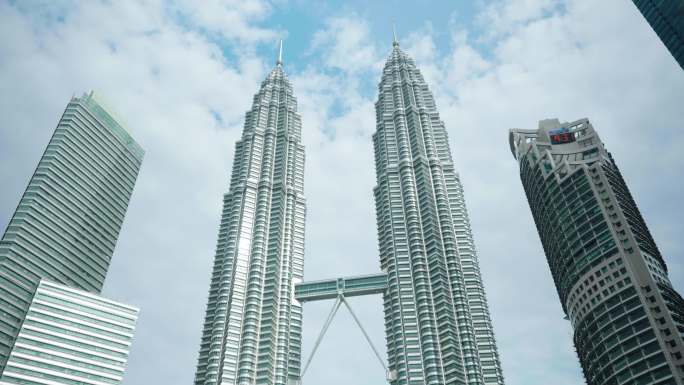 马来西亚双子塔地拍