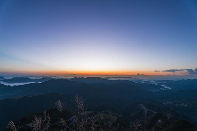 金鸡山日出