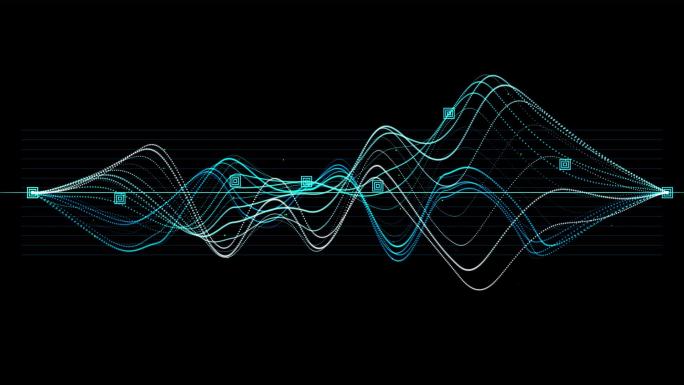 【透明通道】音频声波波浪线15