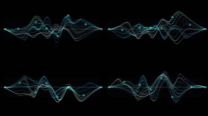 【透明通道】音频声波波浪线15