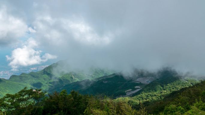 华蓥山延时