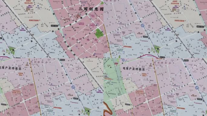 成都武侯区地图区域规划2