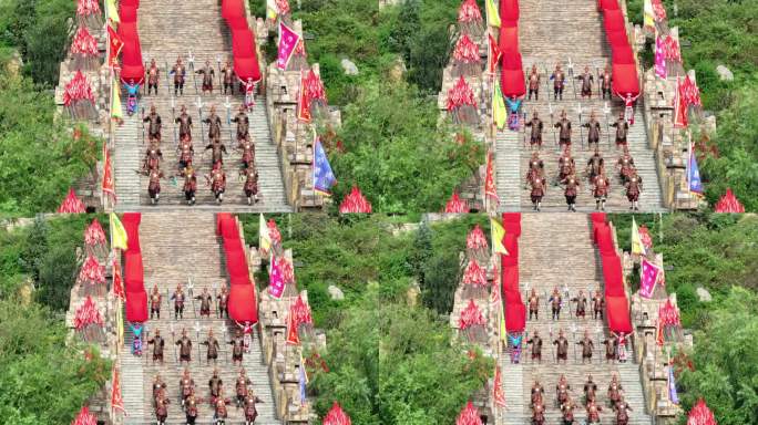 【4K超清】中国古羌城开城仪式