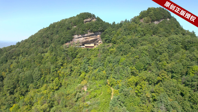 甘肃陇南成县尖子山睡佛寺青龙寺