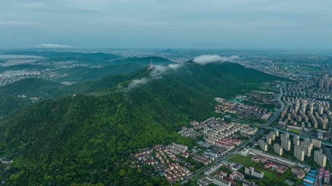 无锡惠山雾气延时