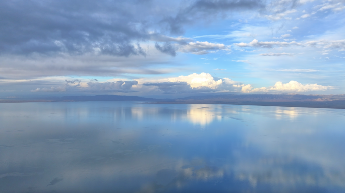 航拍青海湖
