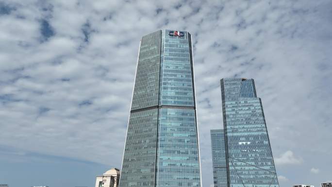 厦门国际金融中心航拍4k视频