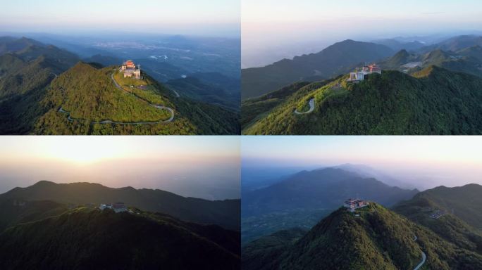 华蓥山高登山高登古刹