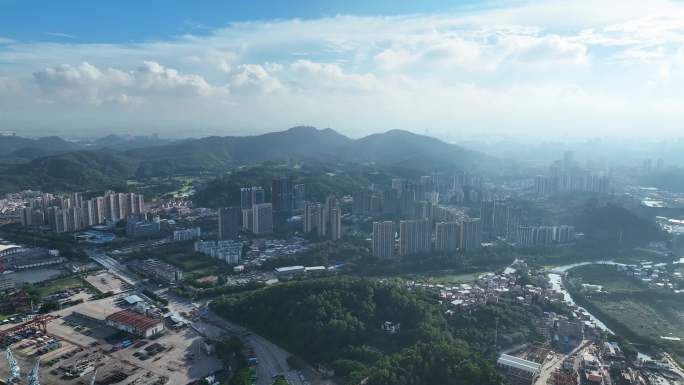 广州南沙城市空镜大景（组2）