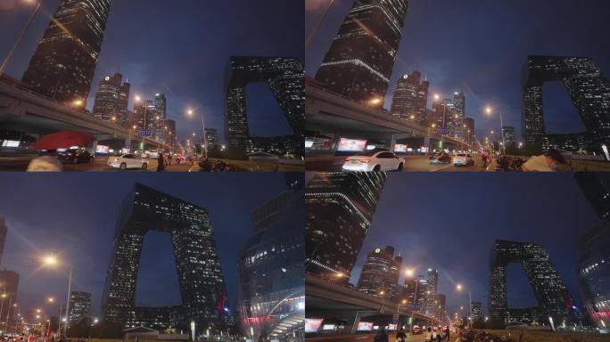北京国贸夜景4k